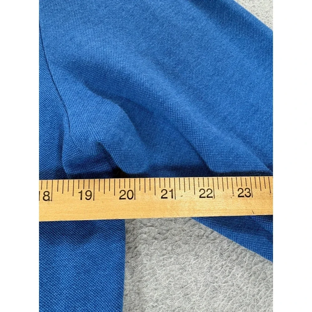 Vineyard Vines‎ Classic Whale 1/4 Zip Cotton Blend Sweater (Men's Small) Blue